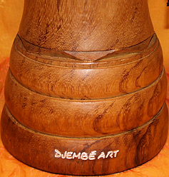 Djemb&eacute; Art Trommeln der Meisterklasse