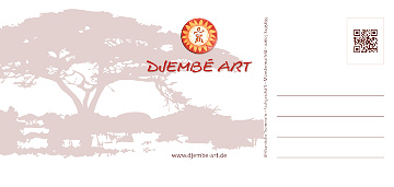 Djembe Trommel Postkarte