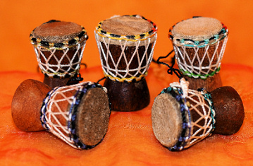 Djembe Anhänger, Djembe Halskette