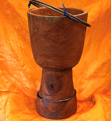Djembe Trommel Bausatz, Lenke Holz, von Djembé Art