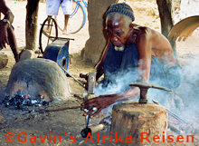 Afrikanische Glocken Schmiede