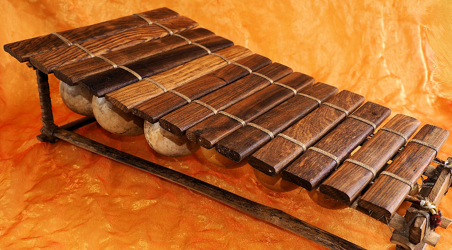 Balafon aus Eisenholz, Mali