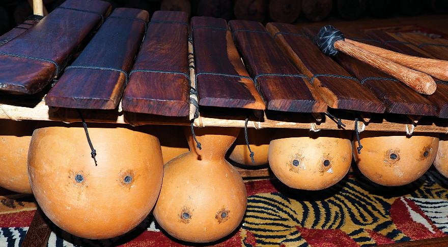 Balafon von der Elfenbeinküste