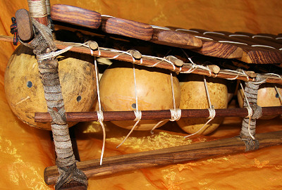 Senufo Balafon Kalebassen