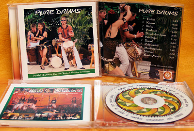 Djembe Trommel CD mit Djembe Grooves