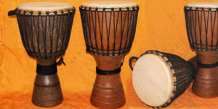 Djembe Trommel Ivory Style