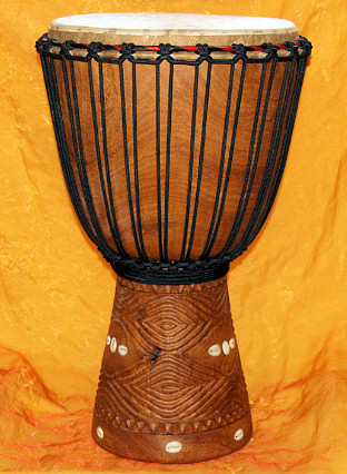 Djembe Trommel Mahagoni