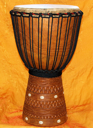 Djembe Trommel Mahagoni