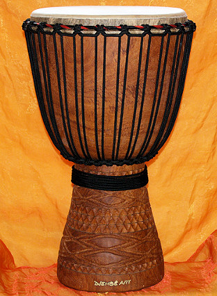 Djembe Trommel Mahagoni
