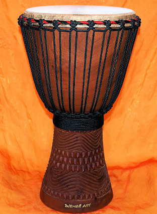 Djembe Trommel Mahagoni