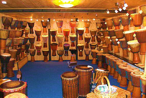 Djembe Art Shop, Display Room