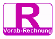 Vorab Rechnung