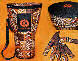 Djembe Drum Bag, Case, Cover, Strap