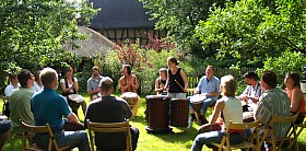 Djembe Art Trommeln, Reparatur