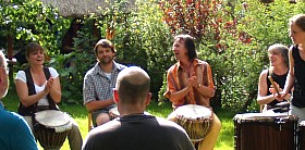 Djembe Art Trommeln, Reparatur